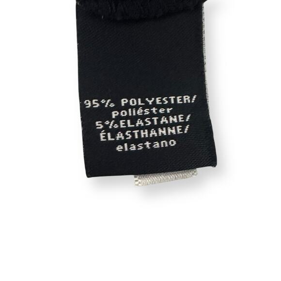 American Living Women's Cowl-Neck Sheath Dress Size 16 Navy Blue Sleeveless - Picture 8 of 9